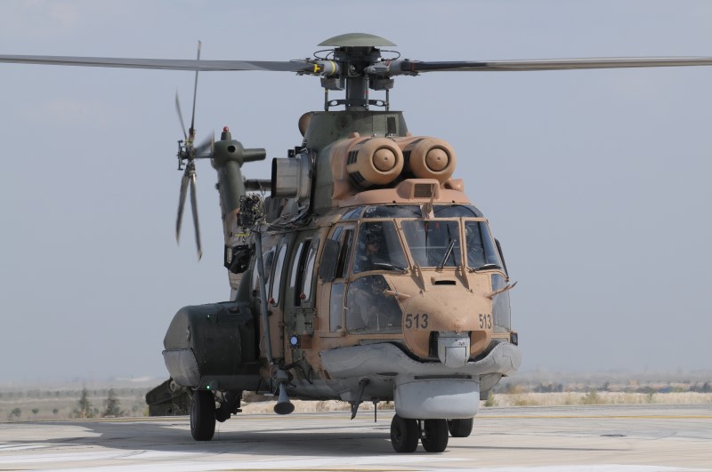 Photo 31.JPG - As with any AE exercise the AS.532AL Cougar was  kept ready for possible rescue operations in the event of an accident